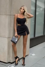 Корсетный топ Monsheri чёрный