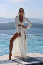 Юбка масло белая