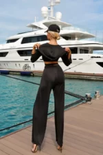 Брюки масло черные — изображение 2