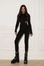 Топ Base c рукавом черный — изображение 3