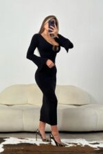 Платье Lilian черное