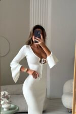 Платье Lilian белое — изображение 3