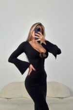 Платье Lilian черное — изображение 2