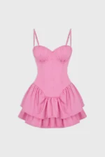 Платье-комбинезон Kiss фуксия — изображение 4