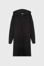 Кардиган c капюшоном черный — изображение 3