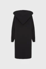 Кардиган c капюшоном черный — изображение 4