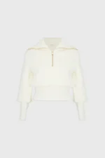 Свитер вязаный Olivia белый — изображение 4