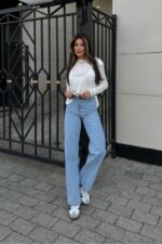 Лонгслив прозрачный белый