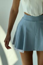 Юбка-шорты Samantha голубая — изображение 3