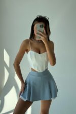 Юбка-шорты Samantha голубая