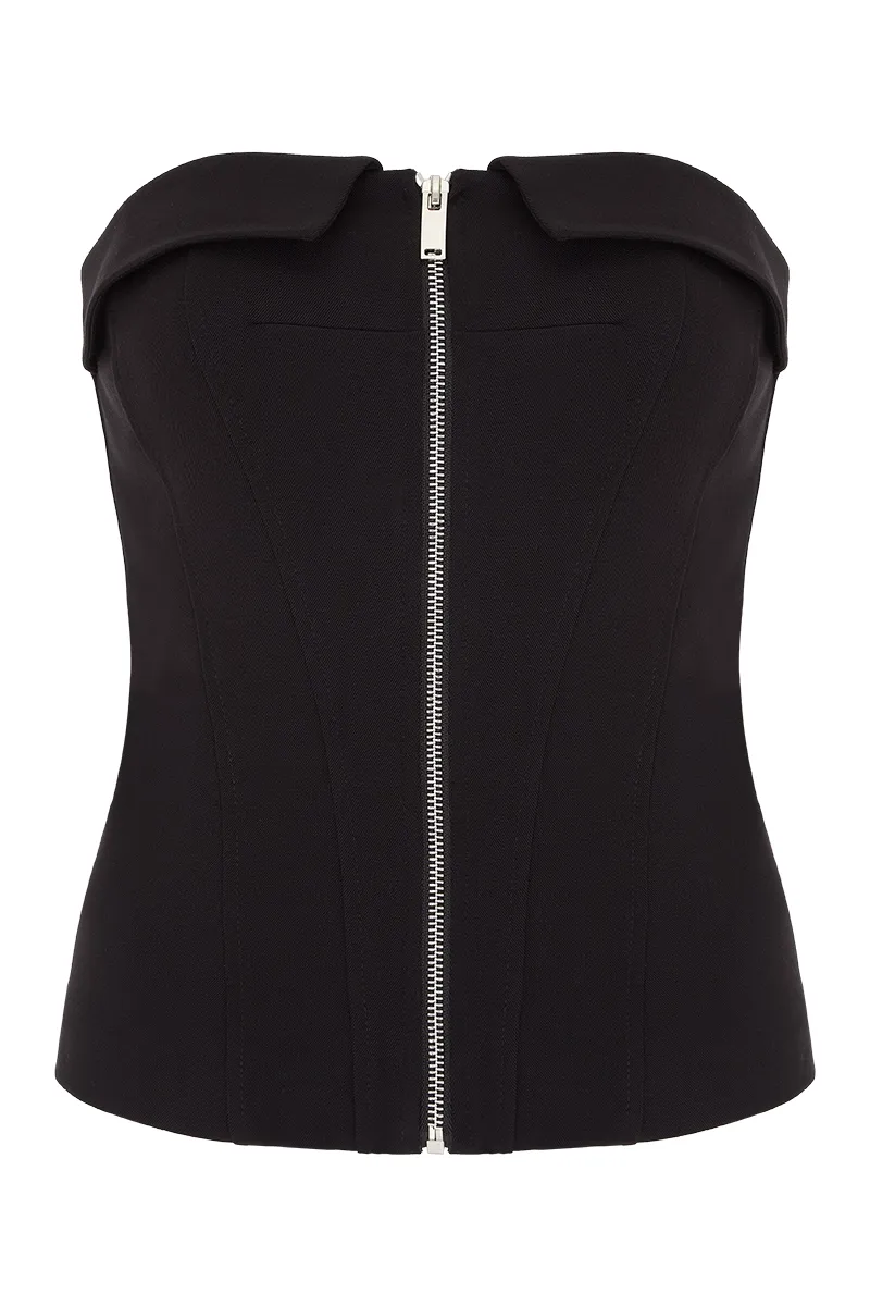 0074 Топ Boss черный — изображение 1