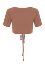 Топ Lea шоколадный — изображение 2