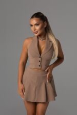 Жилет Samantha шоколадный — изображение 2