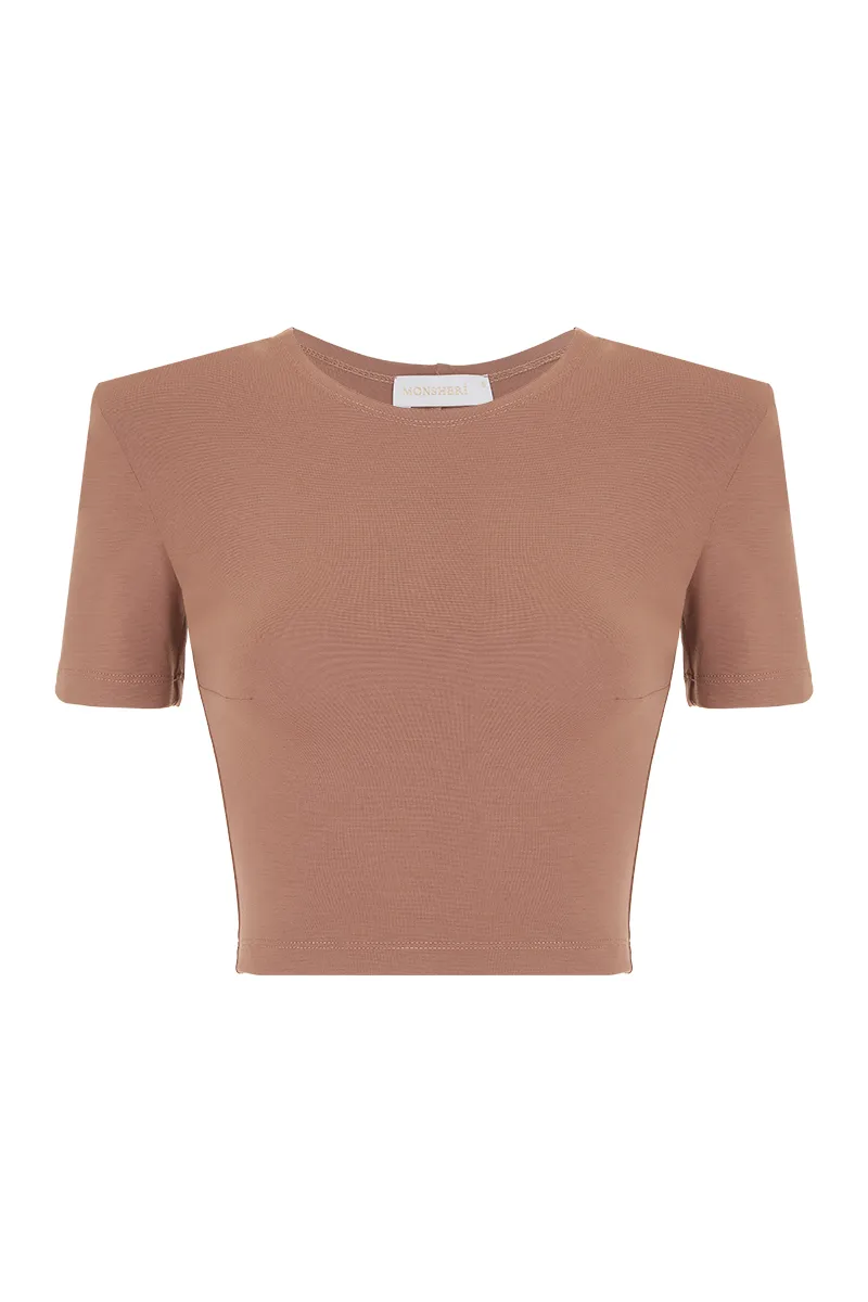 0008 Топ Patricia шоколадный — изображение 1