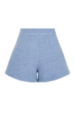 Шорты Florence твидовые голубые