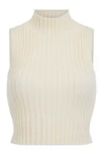 Топ Bagira короткий, молочный — изображение 3