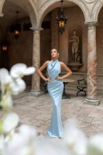 Платье Elegance голубое — изображение 2