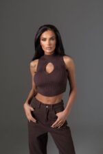 Топ Lana шоколадный