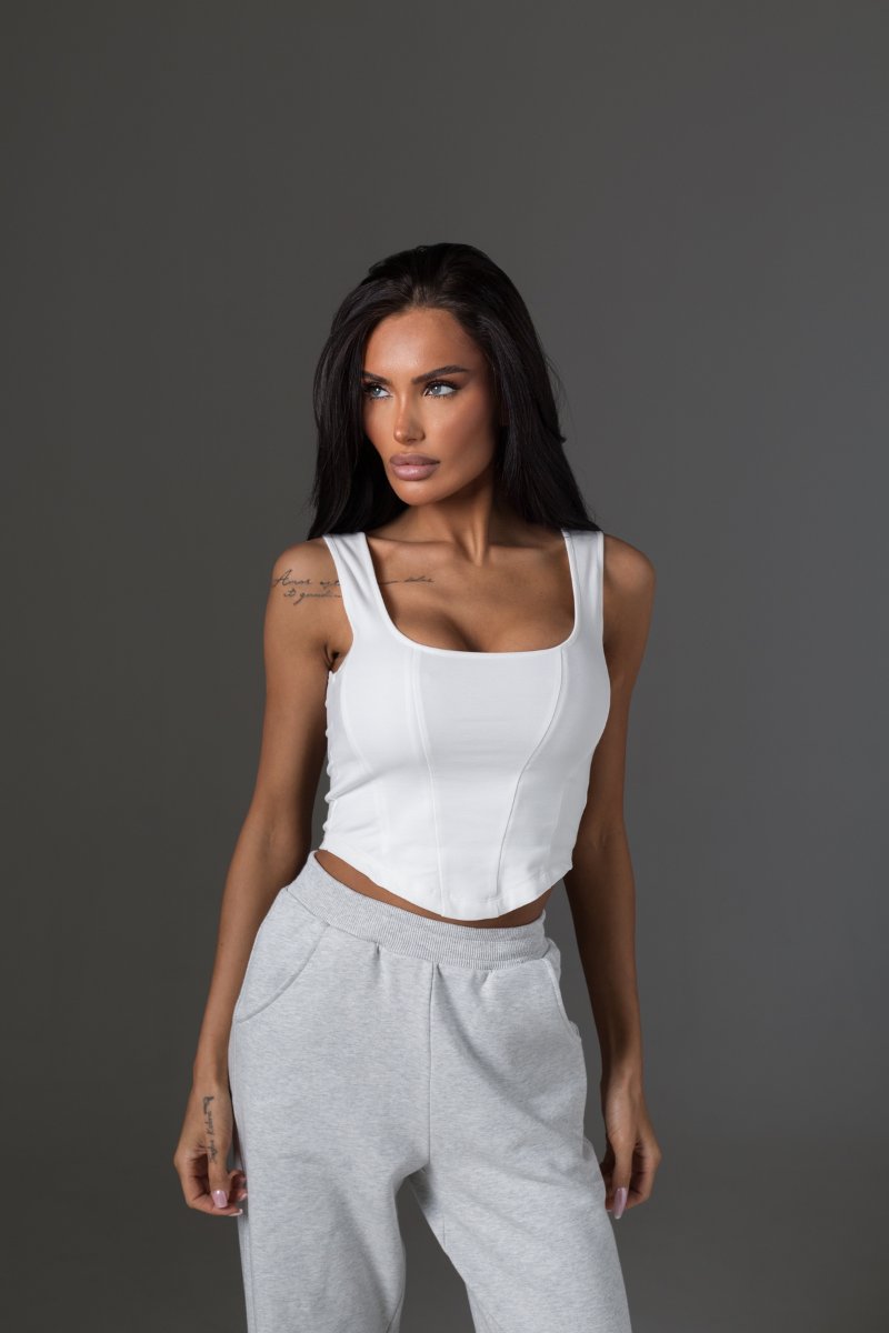 3 Топ Gianna молочный — изображение 1