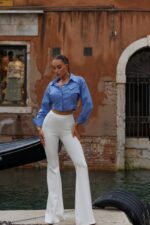 Брюки Gia молочные — изображение 2