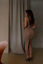 Платье Eva бежевое — изображение 3