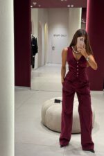 Брюки Bridget винный — изображение 4