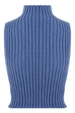 Топ Bagira короткий, синий — изображение 4