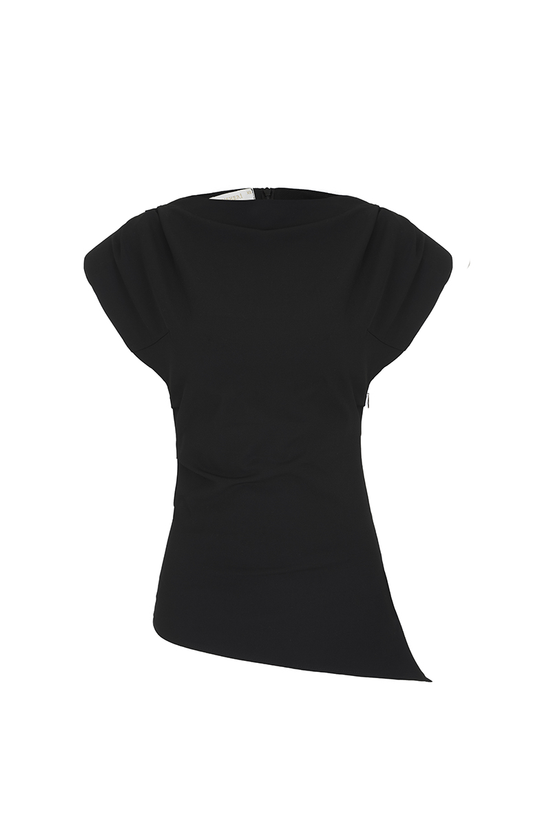0060 2 Топ Sara черный — изображение 1