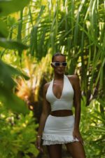 Юбка-шорты Ariel молочная