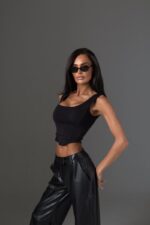 Топ Gianna черный — изображение 3