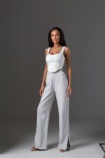 Брюки Sexy and Rich серые — изображение 2