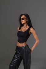 Топ Gianna черный — изображение 4