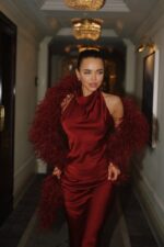 Платье Elegance винное