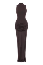 Платье Adriana шоколадное